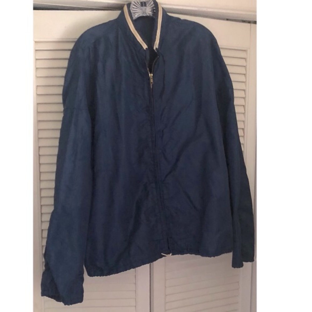 Great Western Vintage 60s Nylon Windbreaker with Hood XL